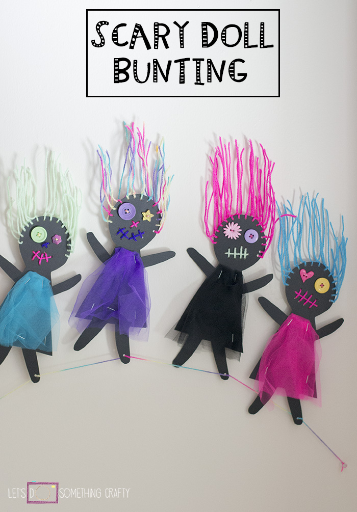 SCARY DOLL BUNTING PINTEREST
