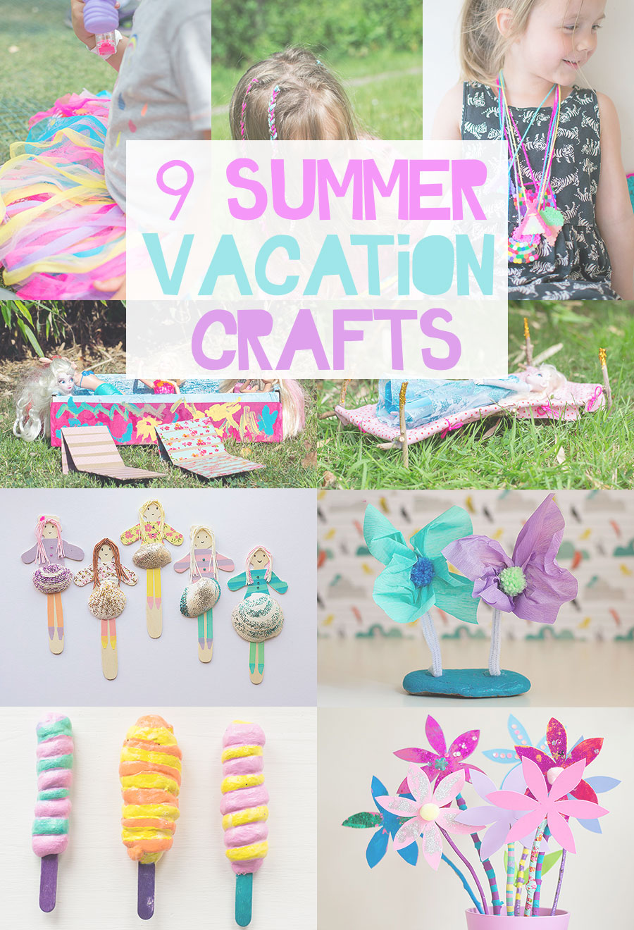 Kids Crafts. Kids Summer Entertainment. Babysitting Ideas. Easy Kid Crafts.  Things for Kids to Do During Summer Break. Summer Activities 