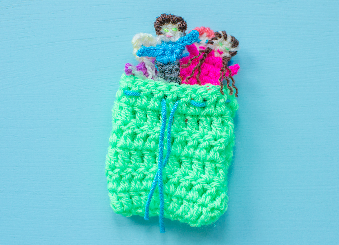 crochet worry dolls