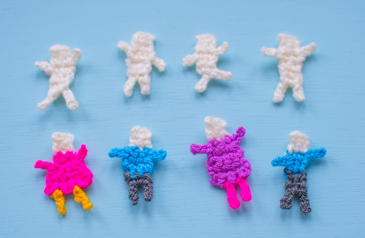 crochet worry dolls