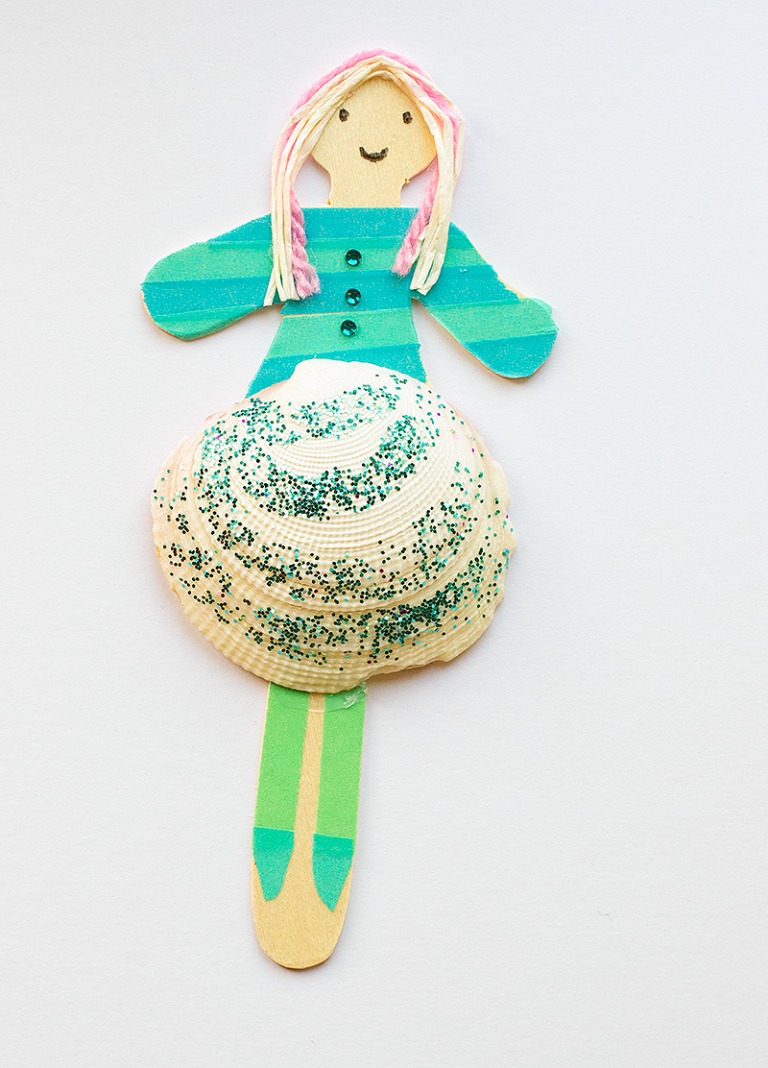 Shell Person Diy Shell Crafts: How To Make Fun Shell People - Let's Do Something Crafty