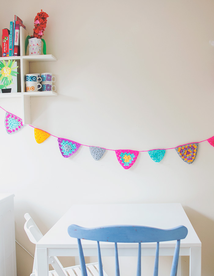 how to crochet bunting