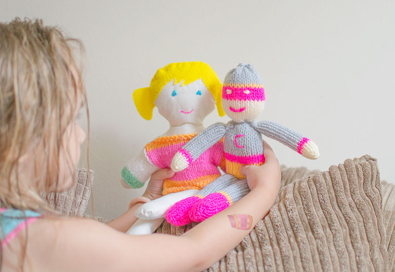 knitted-doll
