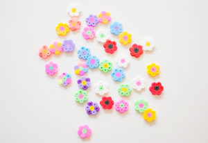 DIY Flower Garden Made From Hama Beads - Let's Do Something Crafty