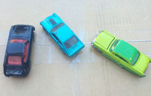 Upcycled Toy Car Christmas Ornaments - Let's Do Something Crafty